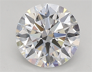 Picture of Lab Created Diamond 0.94 Carats, Round with ideal Cut, D Color, vvs2 Clarity and Certified by IGI