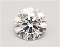 Lab Created Diamond 0.93 Carats, Round with ideal Cut, D Color, vvs2 Clarity and Certified by IGI