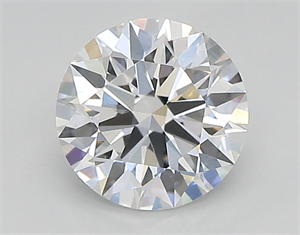 Picture of Lab Created Diamond 0.93 Carats, Round with ideal Cut, D Color, vvs2 Clarity and Certified by IGI
