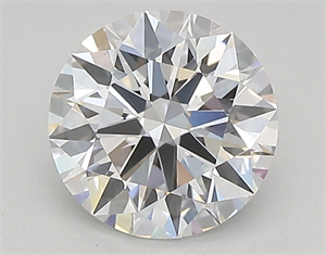 Picture of Lab Created Diamond 0.93 Carats, Round with ideal Cut, D Color, vvs2 Clarity and Certified by IGI