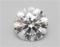 Lab Created Diamond 0.93 Carats, Round with ideal Cut, D Color, vvs2 Clarity and Certified by IGI