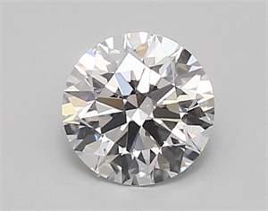 Picture of Lab Created Diamond 0.93 Carats, Round with ideal Cut, D Color, vvs2 Clarity and Certified by IGI