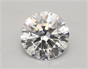 Lab Created Diamond 0.93 Carats, Round with ideal Cut, D Color, vvs2 Clarity and Certified by IGI