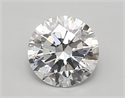Lab Created Diamond 0.93 Carats, Round with excellent Cut, D Color, vvs2 Clarity and Certified by IGI