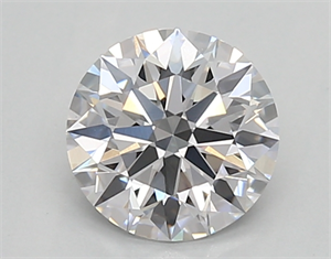 Picture of Lab Created Diamond 0.92 Carats, Round with ideal Cut, D Color, vvs2 Clarity and Certified by IGI