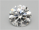 Lab Created Diamond 0.92 Carats, Round with ideal Cut, D Color, vvs2 Clarity and Certified by IGI