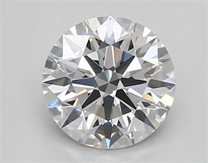 Picture of Lab Created Diamond 0.91 Carats, Round with ideal Cut, D Color, vvs2 Clarity and Certified by IGI
