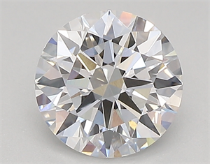 Picture of Lab Created Diamond 0.91 Carats, Round with ideal Cut, D Color, vvs2 Clarity and Certified by IGI