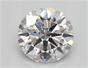 Lab Created Diamond 0.89 Carats, Round with ideal Cut, E Color, vvs1 Clarity and Certified by IGI