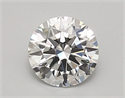 Lab Created Diamond 0.89 Carats, Round with ideal Cut, D Color, vs1 Clarity and Certified by IGI