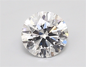 Picture of Lab Created Diamond 0.89 Carats, Round with ideal Cut, D Color, vs1 Clarity and Certified by IGI