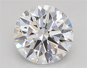 Picture of Lab Created Diamond 0.87 Carats, Round with ideal Cut, D Color, vvs2 Clarity and Certified by IGI