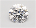 Lab Created Diamond 0.87 Carats, Round with ideal Cut, D Color, vvs2 Clarity and Certified by IGI