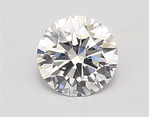 Picture of Lab Created Diamond 0.87 Carats, Round with ideal Cut, D Color, vvs2 Clarity and Certified by IGI