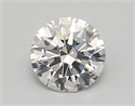 Lab Created Diamond 0.87 Carats, Round with ideal Cut, D Color, vs1 Clarity and Certified by IGI
