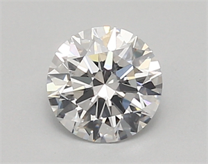 Picture of Lab Created Diamond 0.87 Carats, Round with ideal Cut, D Color, vs1 Clarity and Certified by IGI
