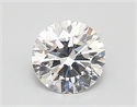 Lab Created Diamond 0.85 Carats, Round with ideal Cut, D Color, vvs2 Clarity and Certified by IGI