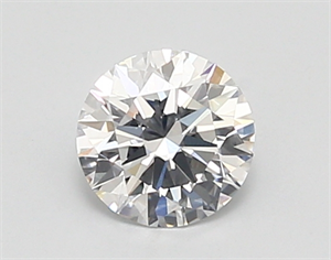 Picture of Lab Created Diamond 0.85 Carats, Round with ideal Cut, D Color, vvs2 Clarity and Certified by IGI