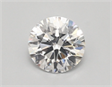 Del inventario de diamantes de laboratorio, 0.74 quilates, Redondo , Color D, claridad vvs2 y certificado IGI