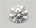 Del inventario de diamantes de laboratorio, 0.74 quilates, Redondo , Color D, claridad vvs2 y certificado IGI