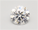 Del inventario de diamantes de laboratorio, 0.74 quilates, Redondo , Color D, claridad vvs2 y certificado IGI