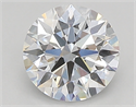 Del inventario de diamantes de laboratorio, 0.74 quilates, Redondo , Color D, claridad vs1 y certificado IGI
