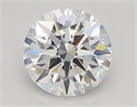 Del inventario de diamantes de laboratorio, 0.74 quilates, Redondo , Color D, claridad vvs2 y certificado IGI