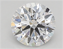 Del inventario de diamantes de laboratorio, 0.73 quilates, Redondo , Color D, claridad vvs2 y certificado IGI