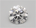Del inventario de diamantes de laboratorio, 0.73 quilates, Redondo , Color D, claridad vvs2 y certificado IGI