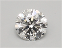 Del inventario de diamantes de laboratorio, 0.73 quilates, Redondo , Color D, claridad vvs2 y certificado IGI
