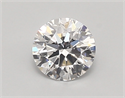 Del inventario de diamantes de laboratorio, 0.72 quilates, Redondo , Color D, claridad vvs2 y certificado IGI