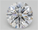 Del inventario de diamantes de laboratorio, 0.72 quilates, Redondo , Color D, claridad vvs2 y certificado IGI