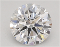Lab Created Diamond 0.71 Carats, Round with ideal Cut, E Color, vvs2 Clarity and Certified by IGI