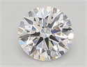 Lab Created Diamond 0.71 Carats, Round with ideal Cut, D Color, vs1 Clarity and Certified by IGI