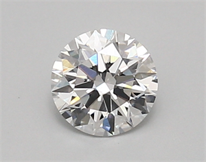 Picture of Lab Created Diamond 0.71 Carats, Round with ideal Cut, D Color, vvs2 Clarity and Certified by IGI