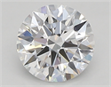 Lab Created Diamond 0.71 Carats, Round with ideal Cut, D Color, vs1 Clarity and Certified by IGI