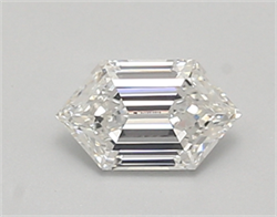 Picture of Lab Created Diamond 0.71 Carats, LONG HEXAGON with  Cut, E Color, vvs2 Clarity and Certified by IGI