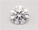 Del inventario de diamantes de laboratorio, 0.71 quilates, Redondo , Color D, claridad vvs1 y certificado IGI