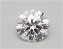 Lab Created Diamond 0.71 Carats, Round with ideal Cut, D Color, vs1 Clarity and Certified by IGI