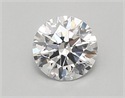 Del inventario de diamantes de laboratorio, 0.71 quilates, Redondo , Color D, claridad vvs2 y certificado IGI