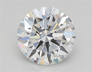 Picture of Lab Created Diamond 0.70 Carats, Round with ideal Cut, D Color, vs1 Clarity and Certified by IGI