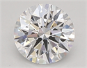 Lab Created Diamond 0.70 Carats, Round with ideal Cut, D Color, vvs2 Clarity and Certified by IGI