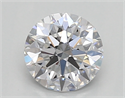 Lab Created Diamond 0.70 Carats, Round with excellent Cut, D Color, vs1 Clarity and Certified by IGI