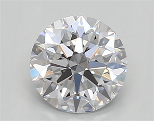 Picture of Lab Created Diamond 0.70 Carats, Round with excellent Cut, D Color, vs1 Clarity and Certified by IGI