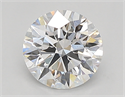 Lab Created Diamond 0.70 Carats, Round with ideal Cut, D Color, vvs2 Clarity and Certified by IGI