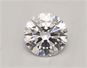 Lab Created Diamond 0.70 Carats, Round with excellent Cut, D Color, vvs2 Clarity and Certified by IGI