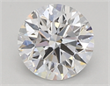 Lab Created Diamond 0.70 Carats, Round with ideal Cut, D Color, vvs2 Clarity and Certified by IGI