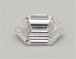 Picture of Lab Created Diamond 0.67 Carats, LONG HEXAGON with  Cut, E Color, vvs2 Clarity and Certified by IGI