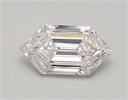 Picture of Lab Created Diamond 0.66 Carats, LONG HEXAGON with  Cut, E Color, vvs1 Clarity and Certified by IGI