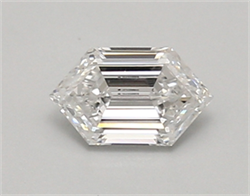Picture of Lab Created Diamond 0.62 Carats, LONG HEXAGON with  Cut, D Color, vvs1 Clarity and Certified by IGI